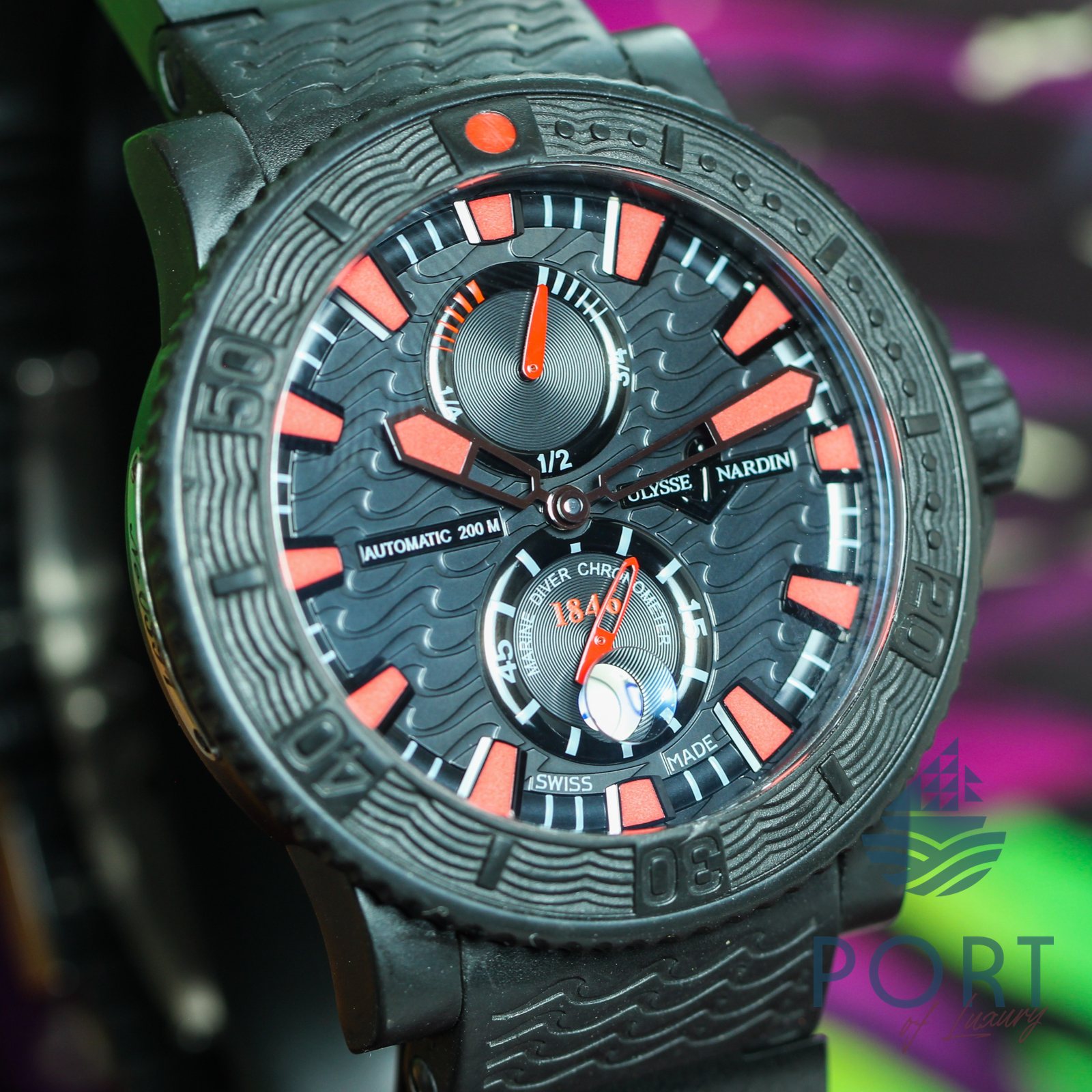 Ulysse Nardin Diver Black Sea Marine 263-92-3C