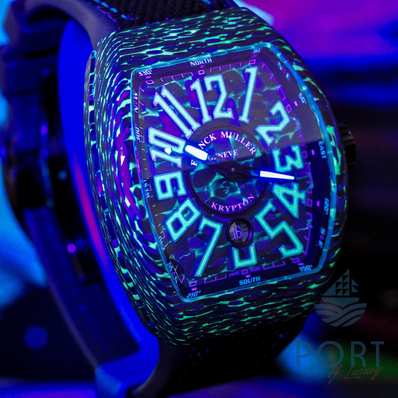 Franck Muller Krypton V45 SC DT CARBON VE KRYPTON