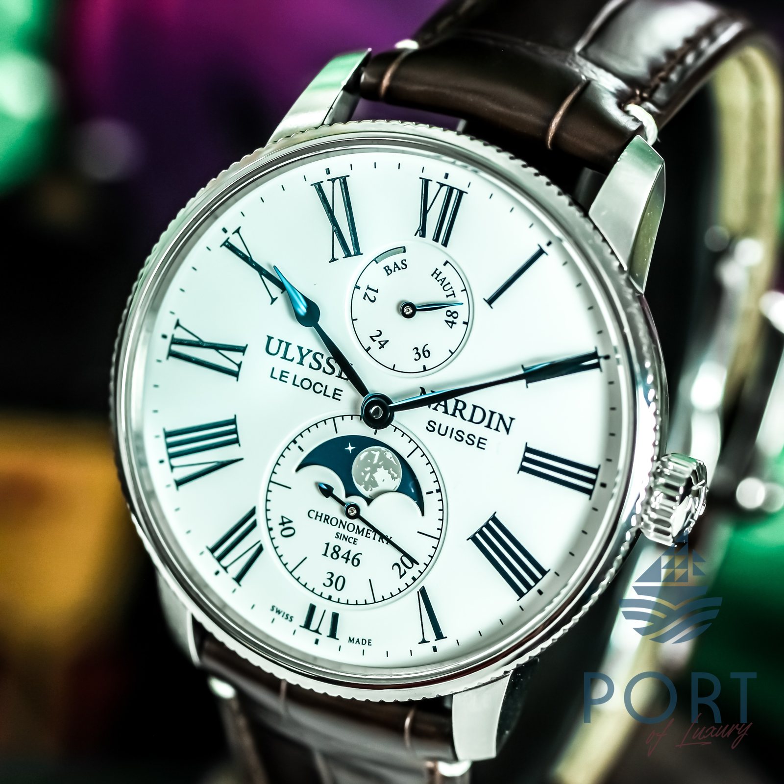 Ulysse Nardin MARINE TORPILLEUR MOONPHASE 1193-310LE-0A-175/1B