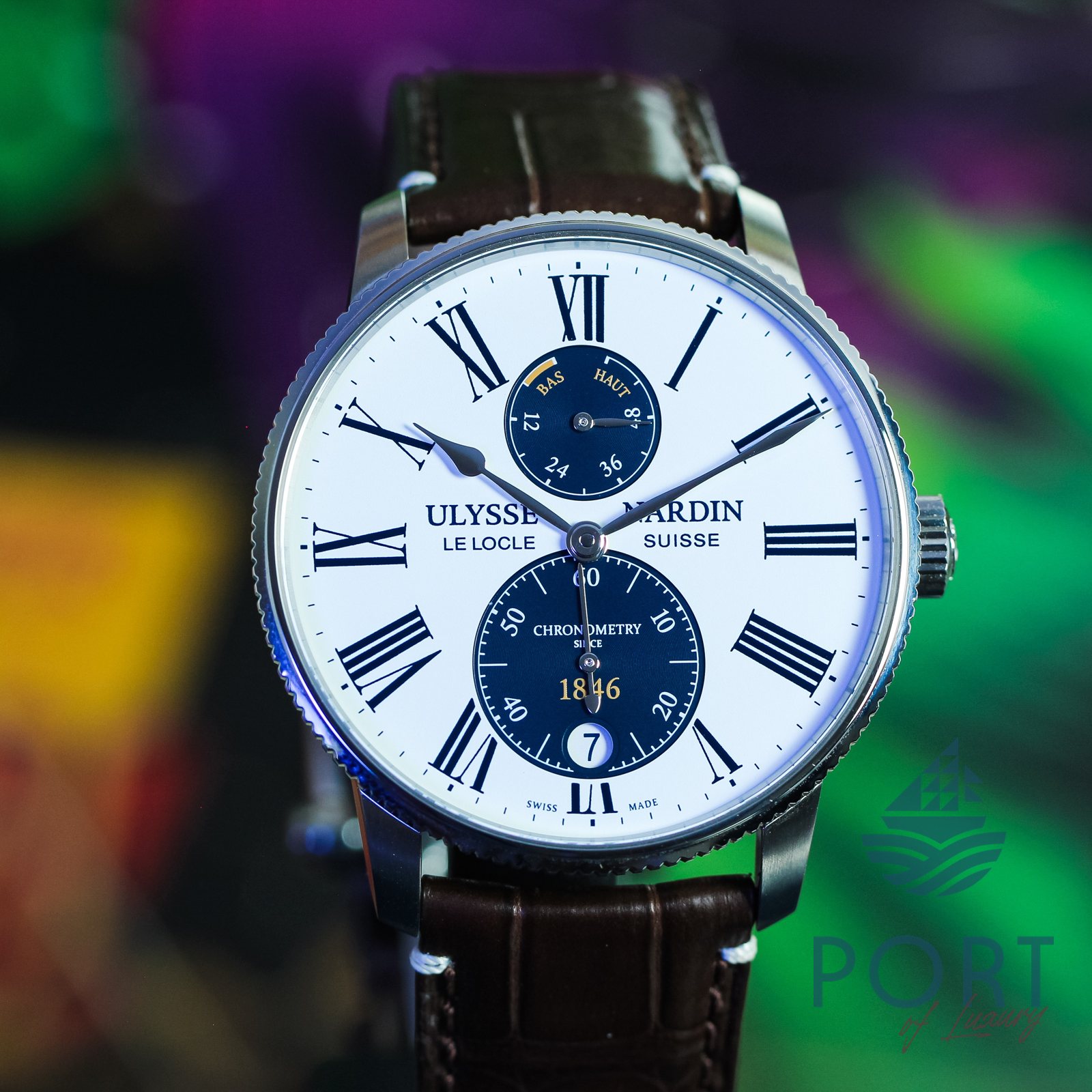 Ulysse Nardin Marine Torpilleur Panda 1183-310LE-0A-175/1A