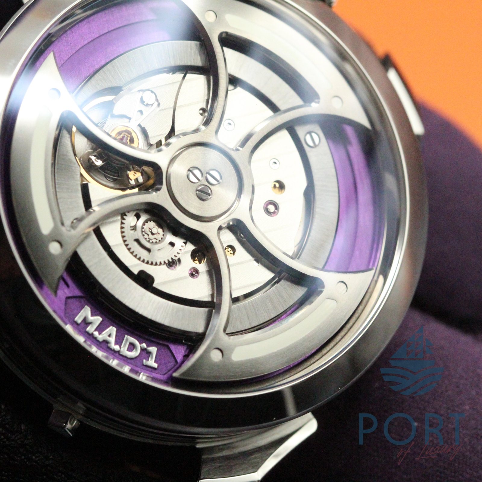 MB&F MAD 1S Purple